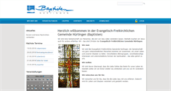 Desktop Screenshot of baptisten-nuertingen.de